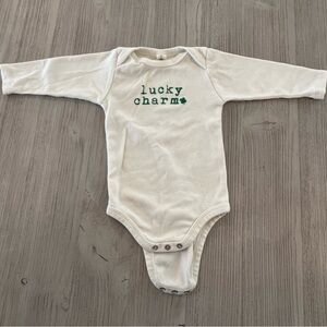 EUC ‘Lucky Charm’ long sleeved bodysuit